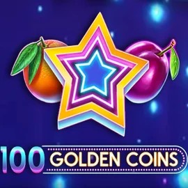 100 Golden Coins online game logo by Amusnet Interactive on igobetts.nl