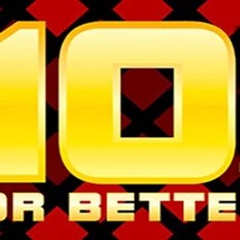 10s or Better slot logo by 1x2gaming at IgoBet Casino
