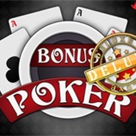 Bonus Poker Deluxe - 3 Hands online game logo by RTG (Reel Time Gaming) on igobetts.nl