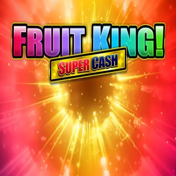 Logo of Fruit King Super Cash from Greentube at IgoBet Casino