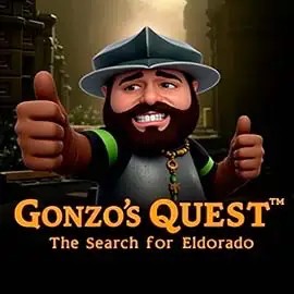 Logo of Gonzo's Quest from NetEnt at IgoBet Casino