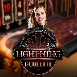 Live Casino logo of Lightning Roulette from Evolution at IgoBet Casino