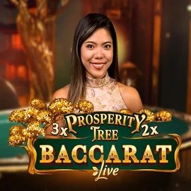 Prosperity Tree Baccarat by Evolution, showcased at igobetts.nl – game logo