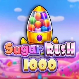 Logo of Sugar Rush 1000 from Pragmatic Play at IgoBet Casino
